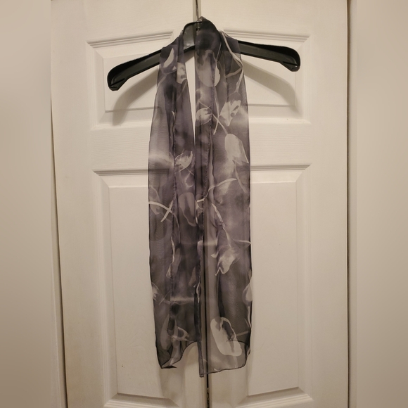 4 Women's Silky Sheer Scarves Scarf Wrap - Picture 6 of 13